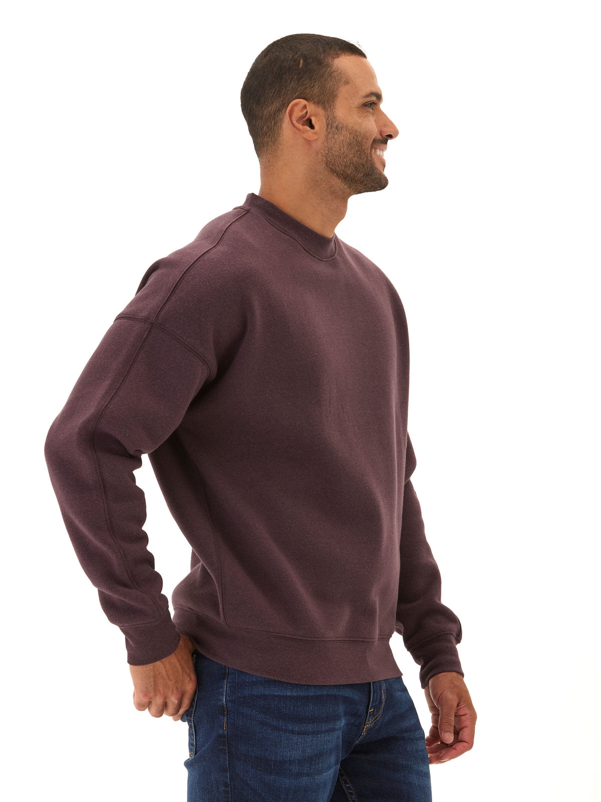 Rudy Triblend Fleece Drop Shoulder Sweatshirt