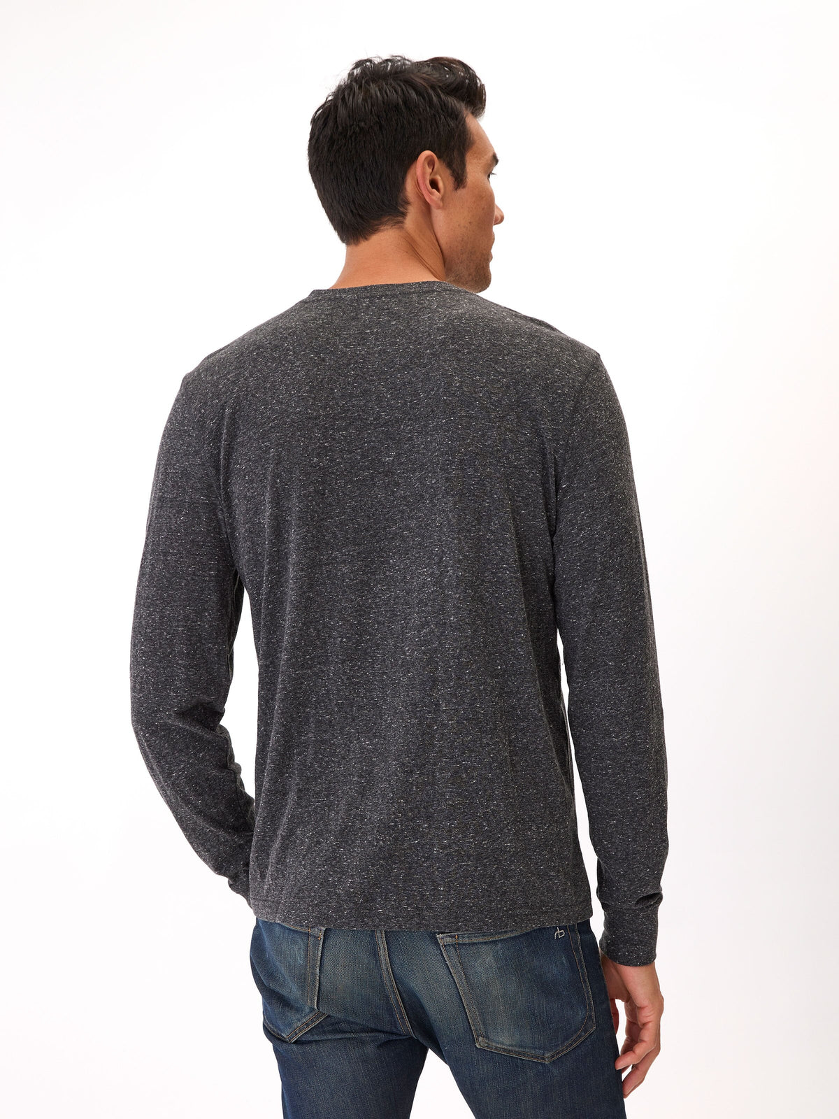 Baseline Long Sleeve Triblend Henley