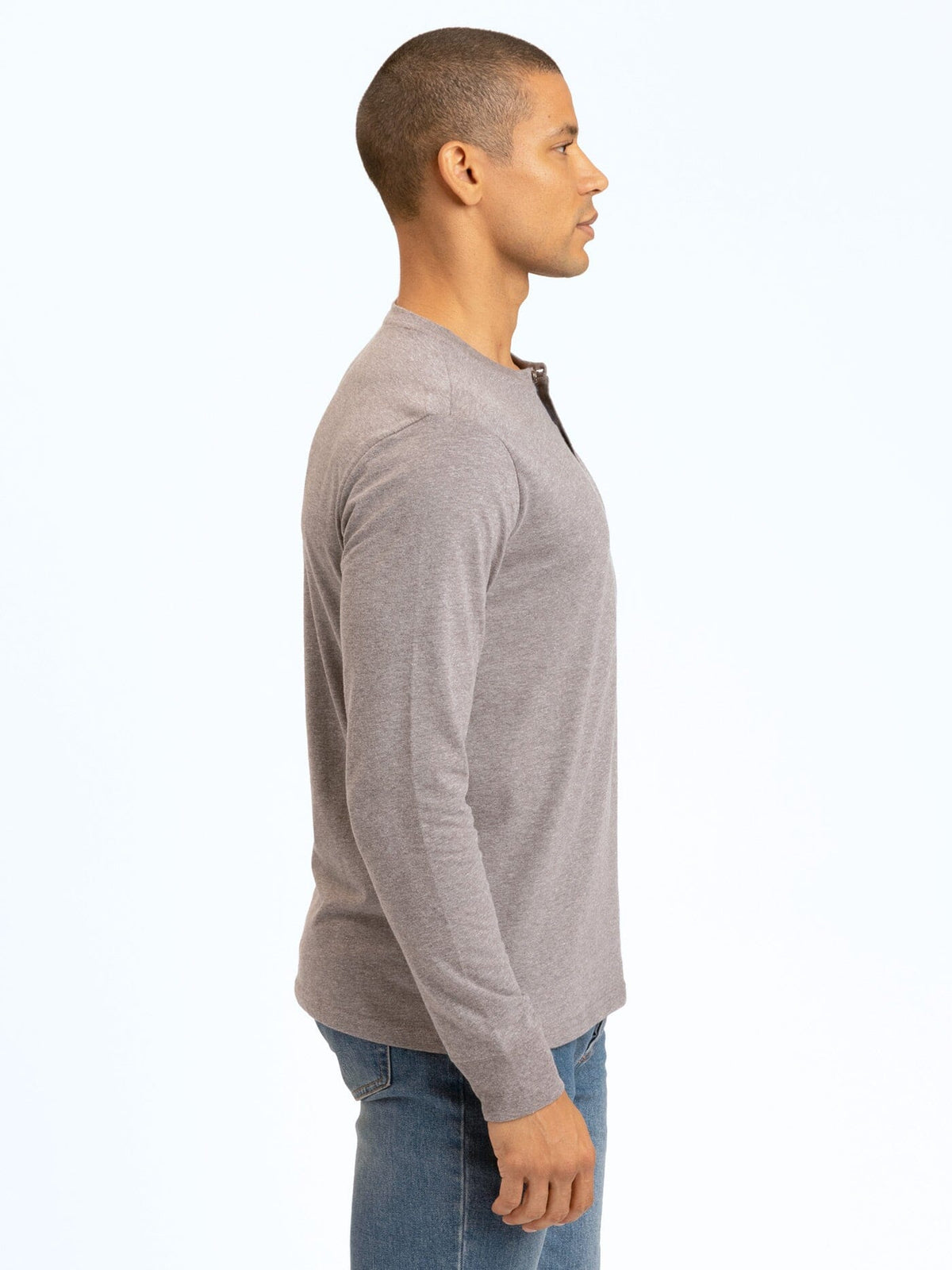 Baseline Long Sleeve Triblend Henley