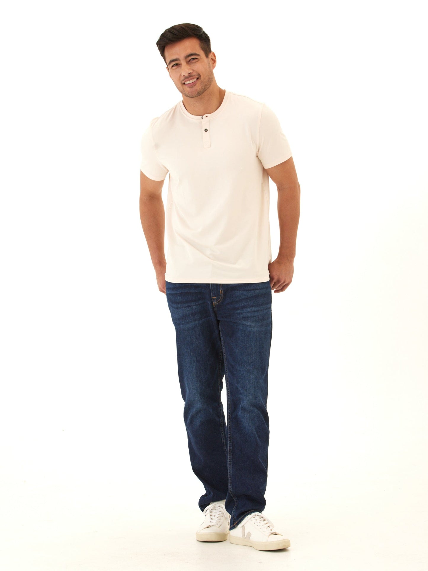 Frederick Luxe Jersey 2 Button Henley