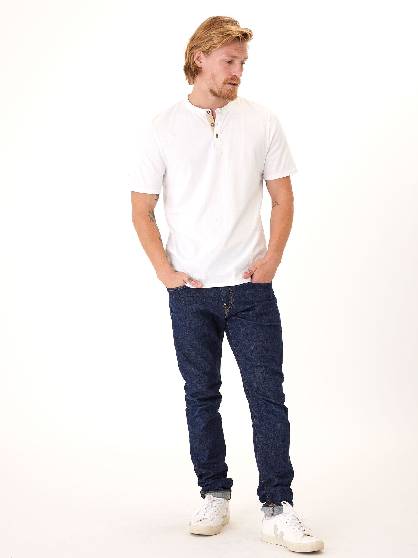 Chester Organic Cotton Henley