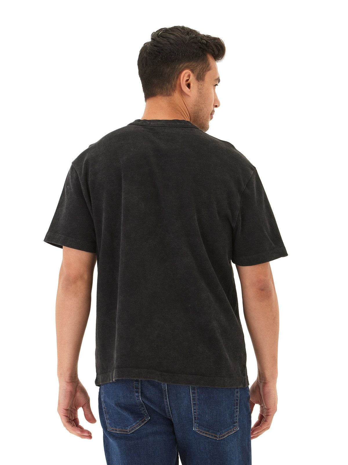 Johnny Relaxed Fit Mineral Wash Jersey Tee