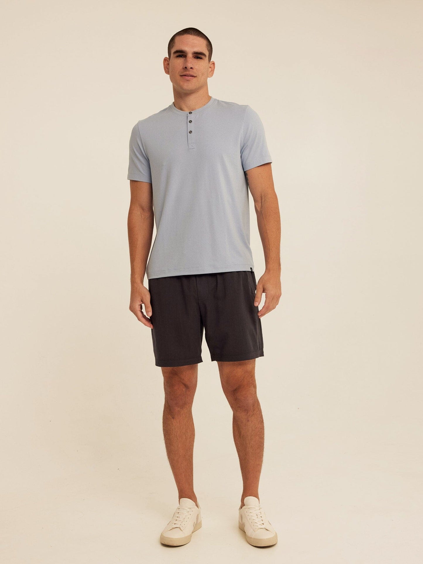 Shayne Luxe Jersey Henley