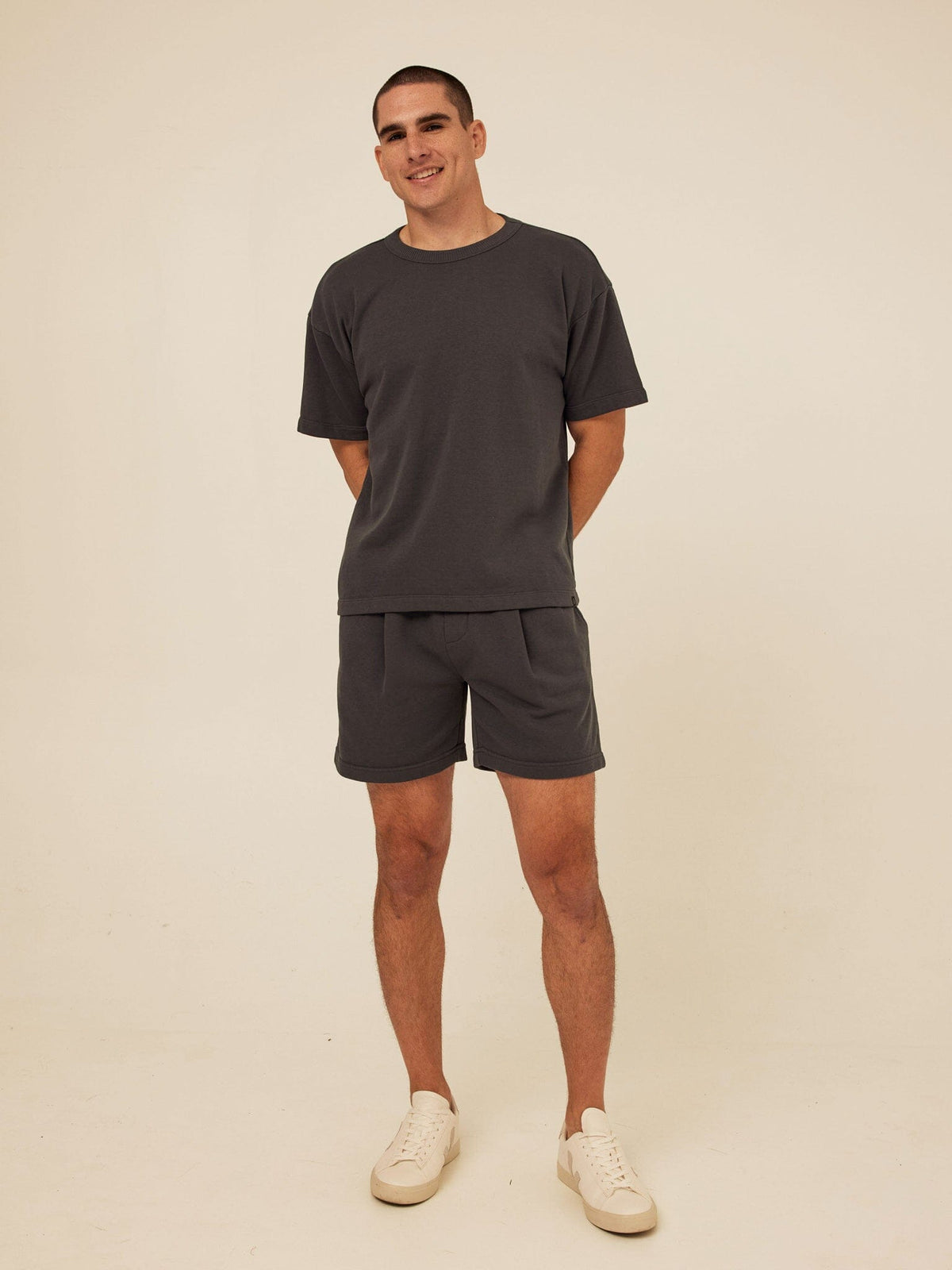 Maxwell Cotton Blend Terry Relaxed Tee