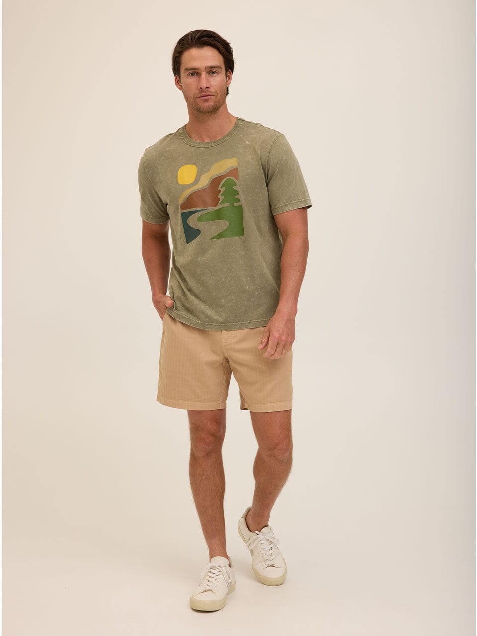 Mineral Wash Graphic Tee