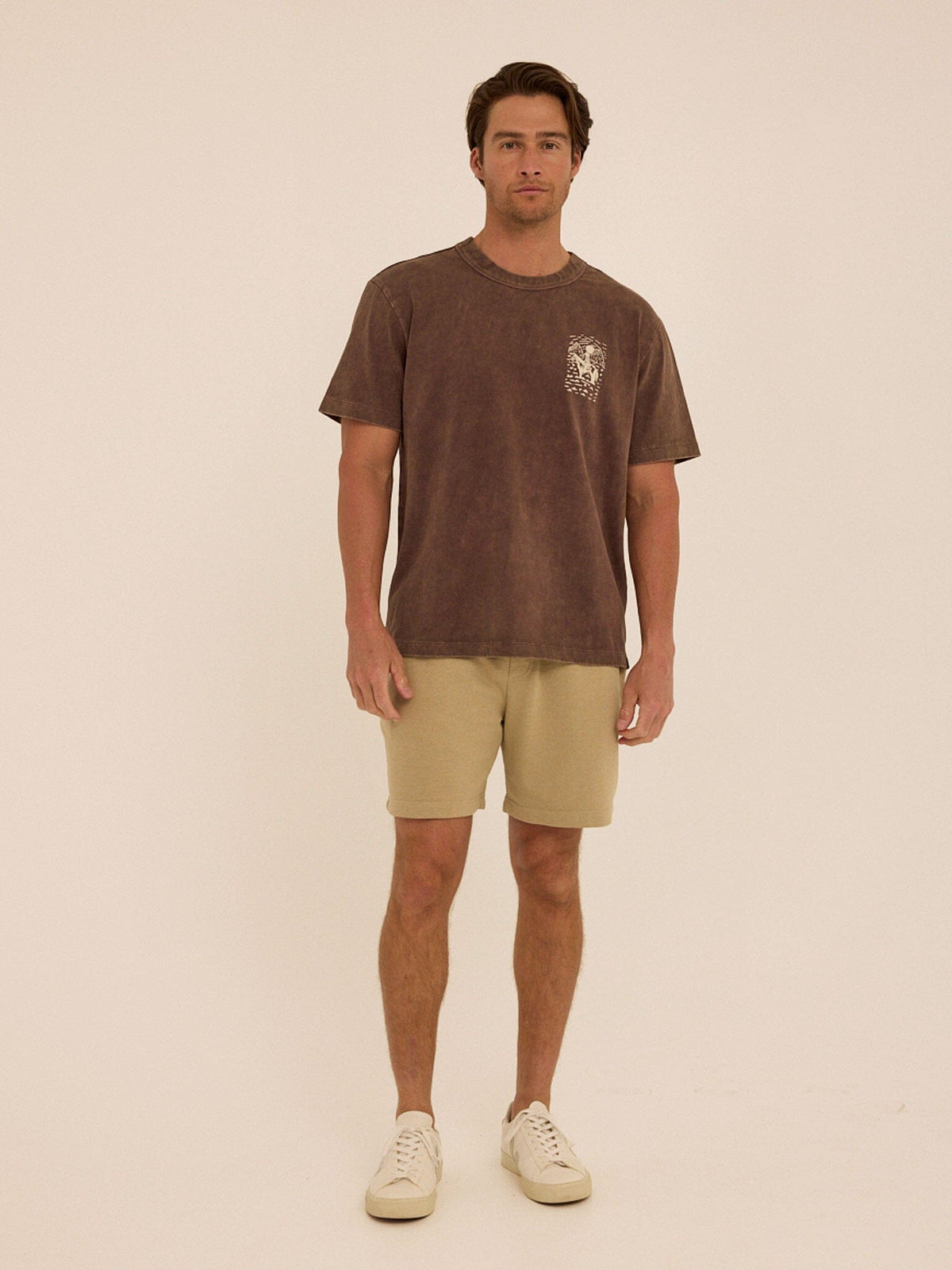 Mineral Wash Relaxed Fit Graphic Tee