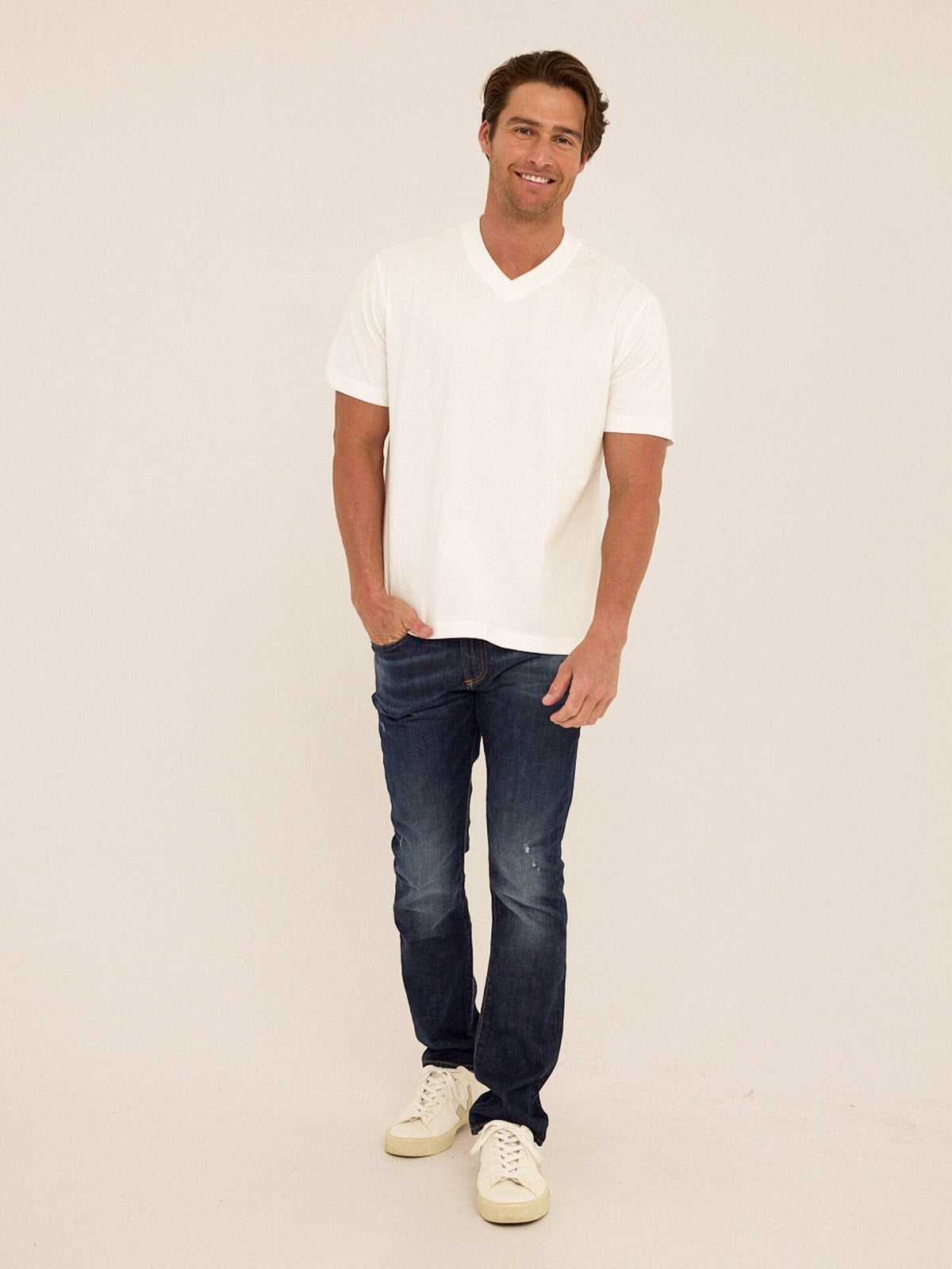 Men's Core Organic Cotton V-Neck Tee