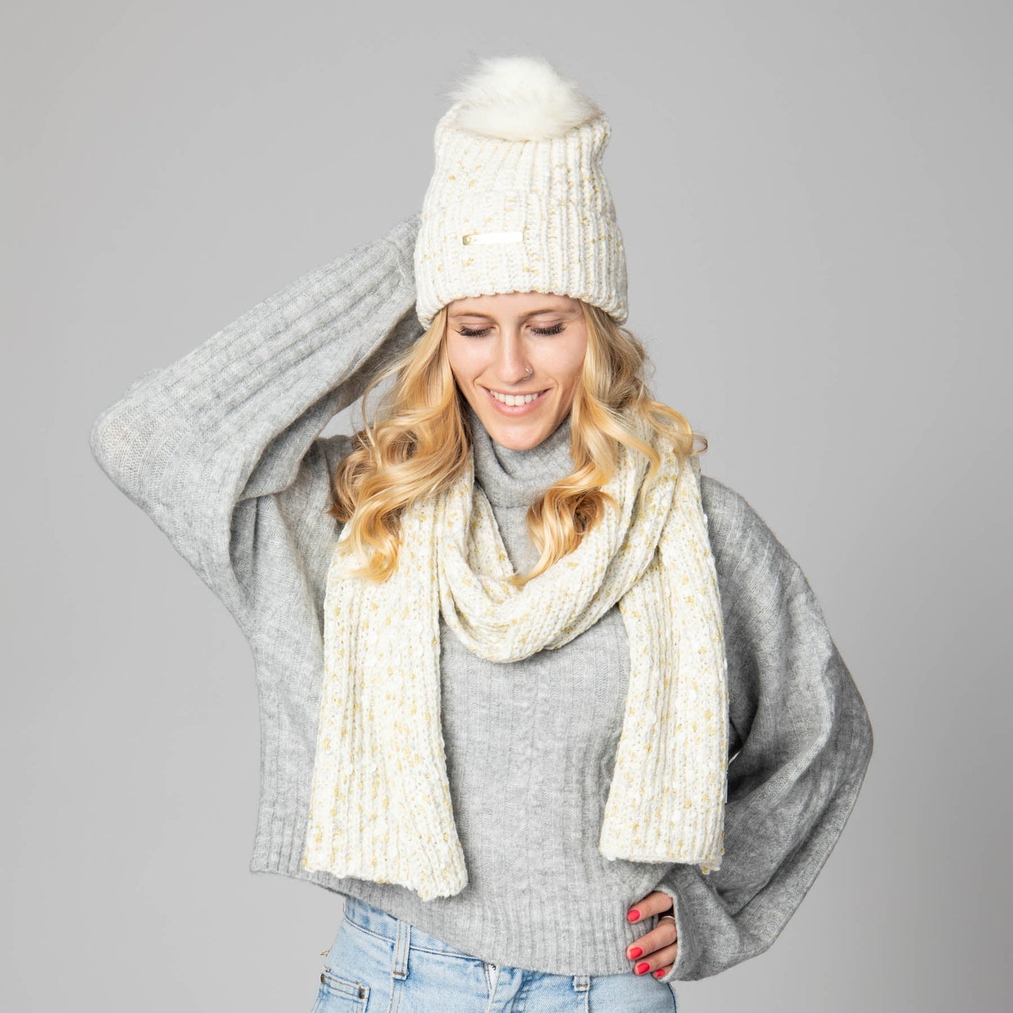 Holiday Step-Up Knit Set by Trina Turk