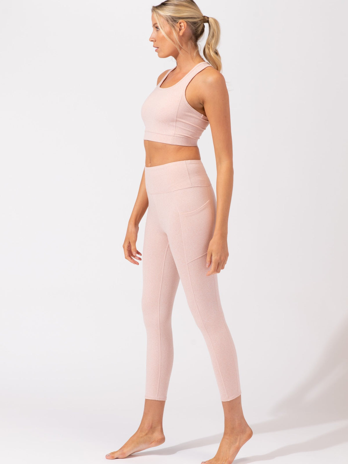Comfort Fit Ankle Length Pocket Legging