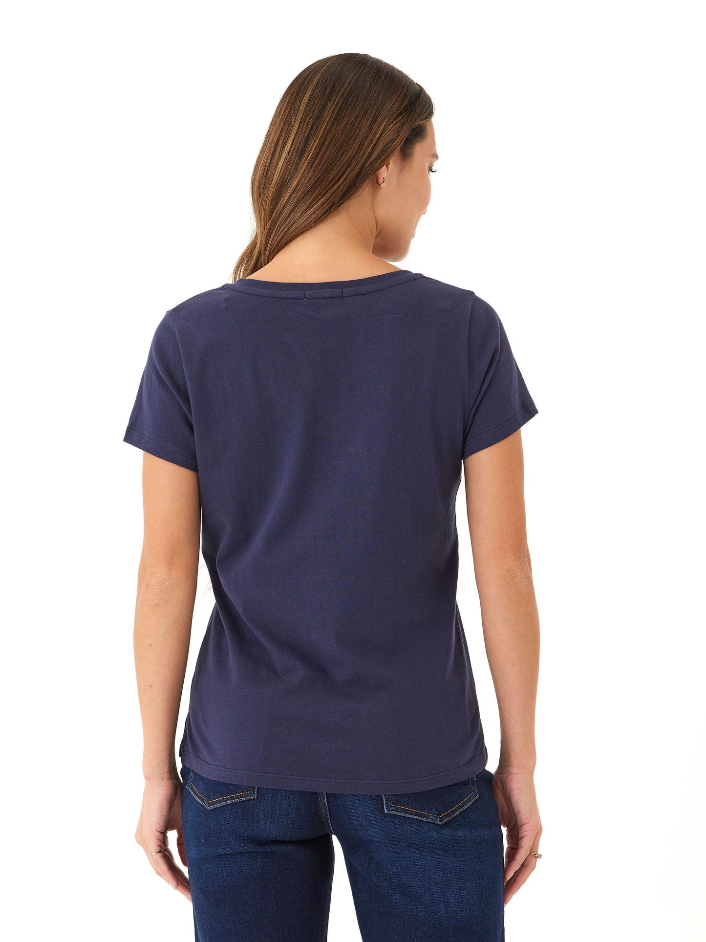 Pattie Organic Cotton V-Neck Tee