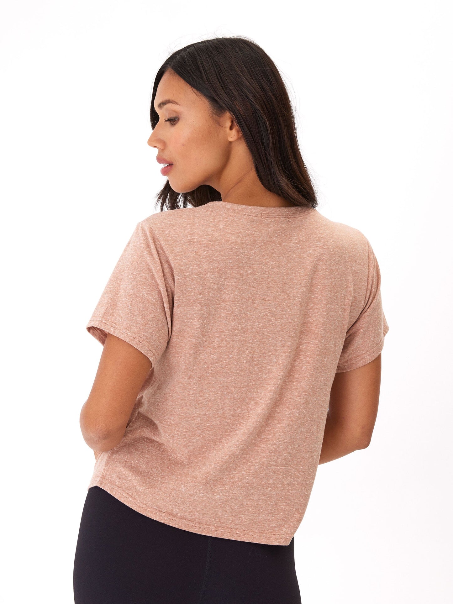 Shelbie Triblend Jersey Pocket Tee