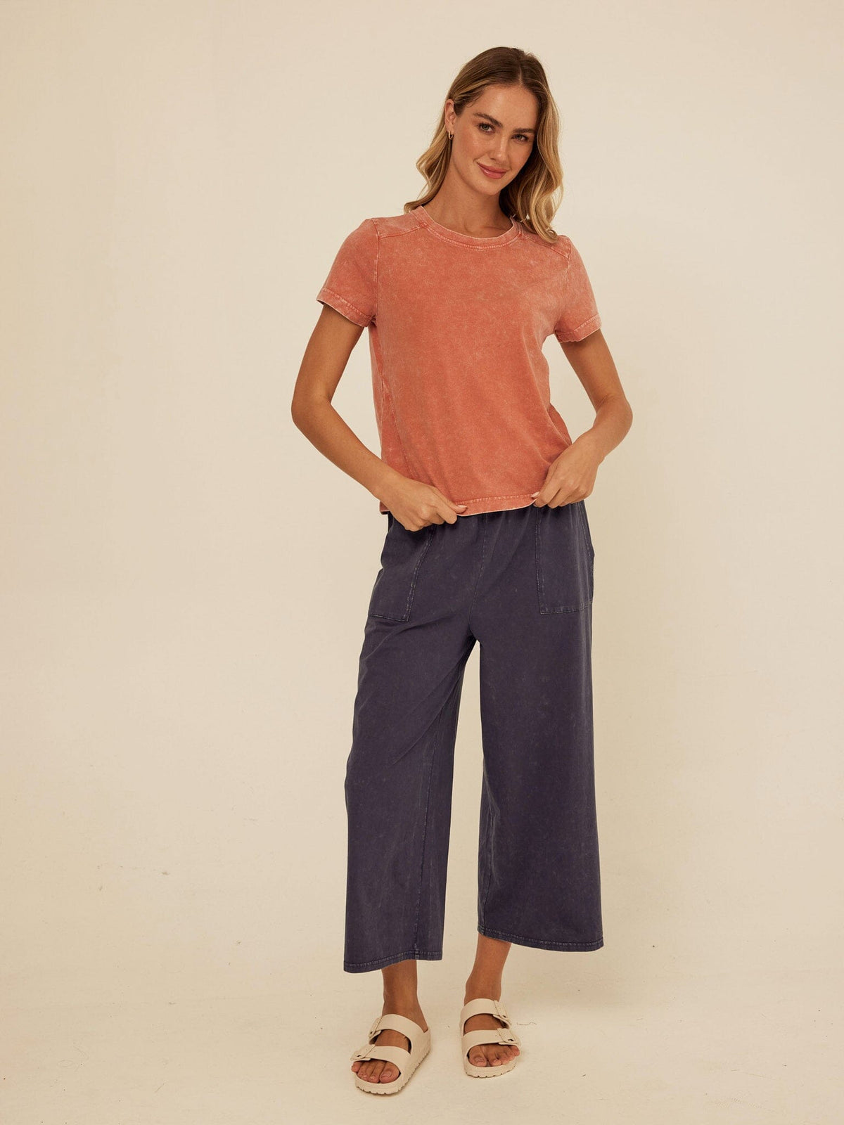 Roselie Mineral Wash Eco Jersey Tee