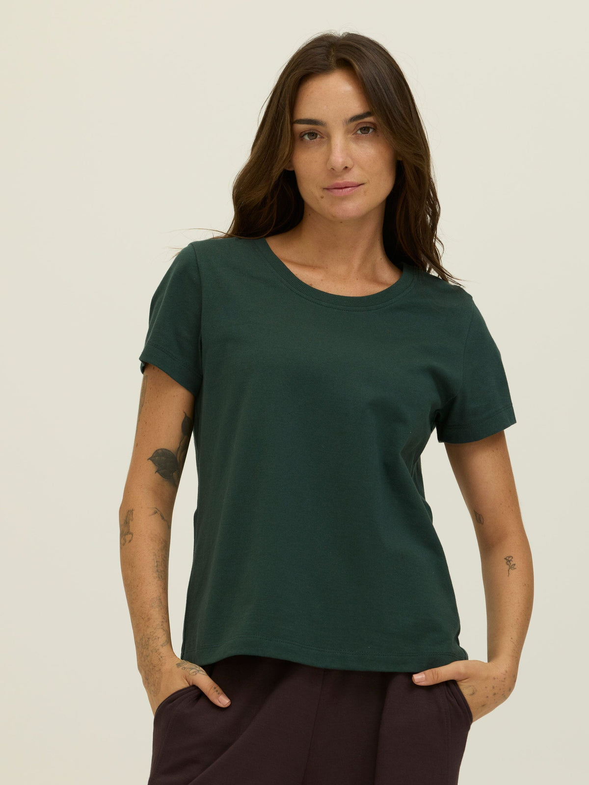 Emmy Essential Jersey Crew Tee
