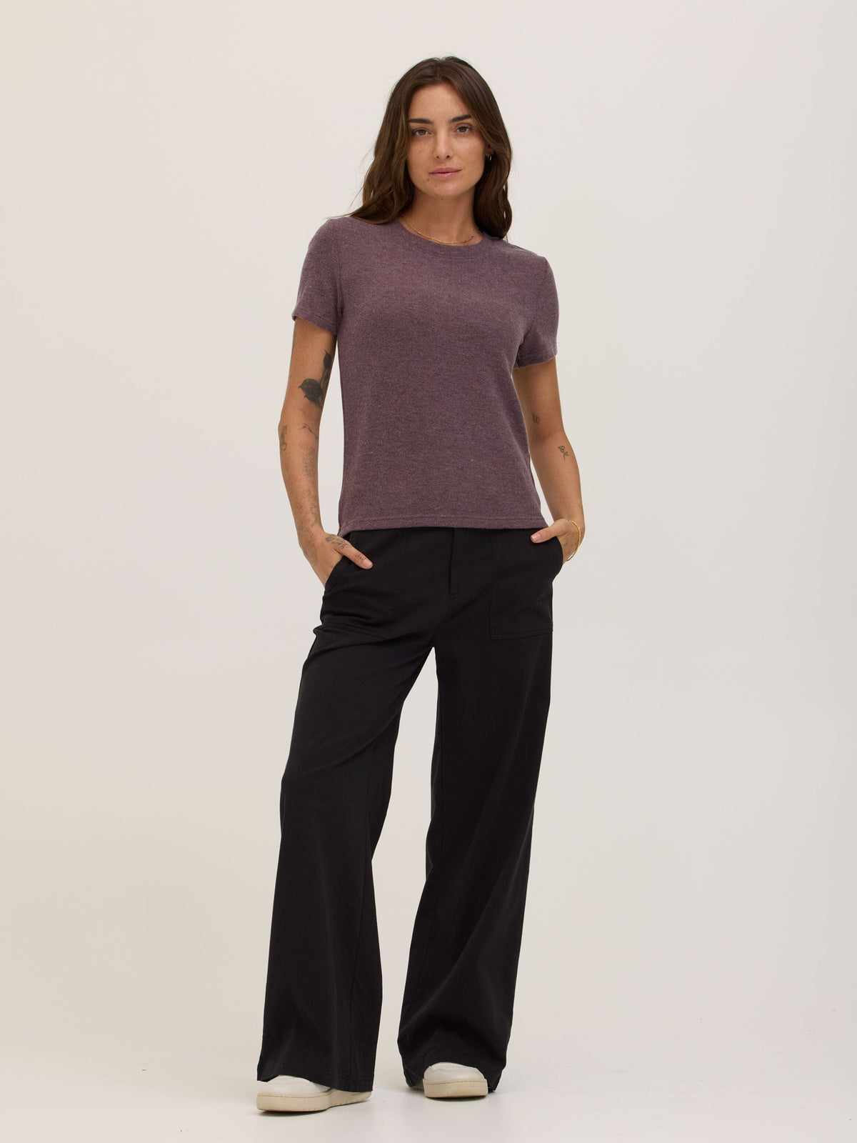 Gwenda Sweater Knit Tee