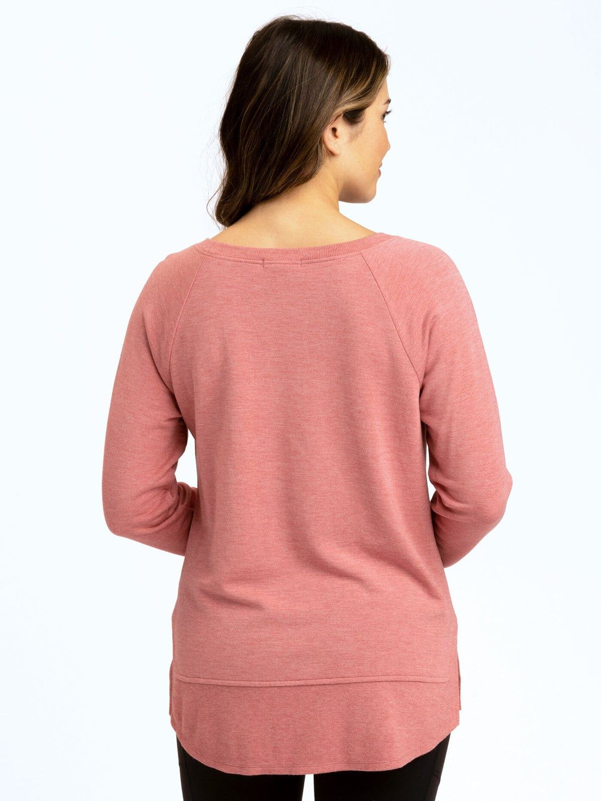 Leelu Feather Fleece Raglan Pullover