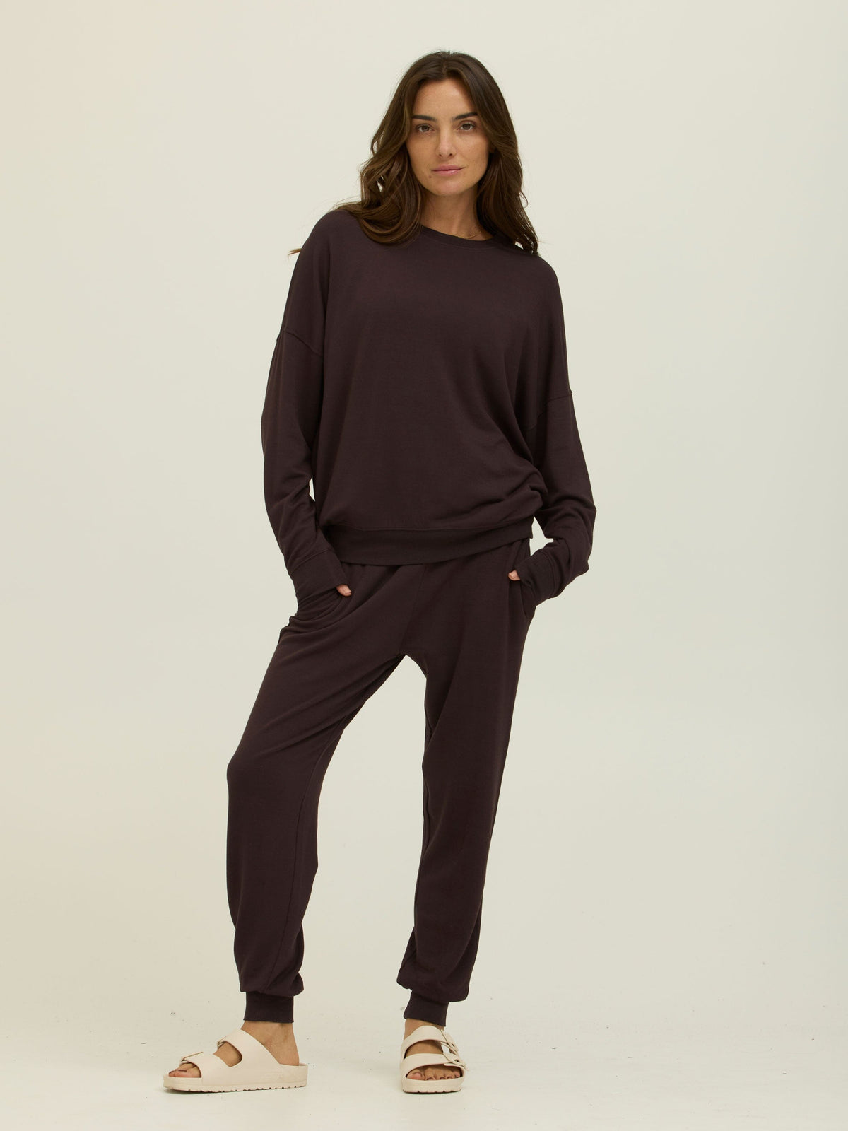Connie 27" Feather Fleece Jogger