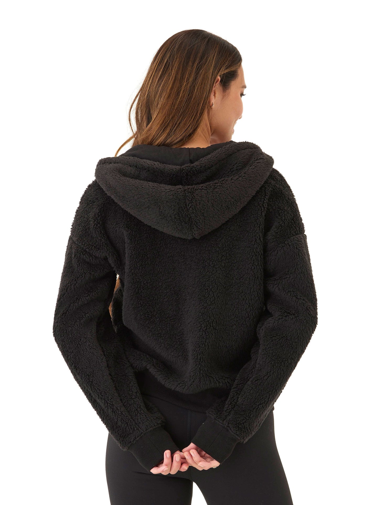 Izara Sherpa Full Zip Hoodie