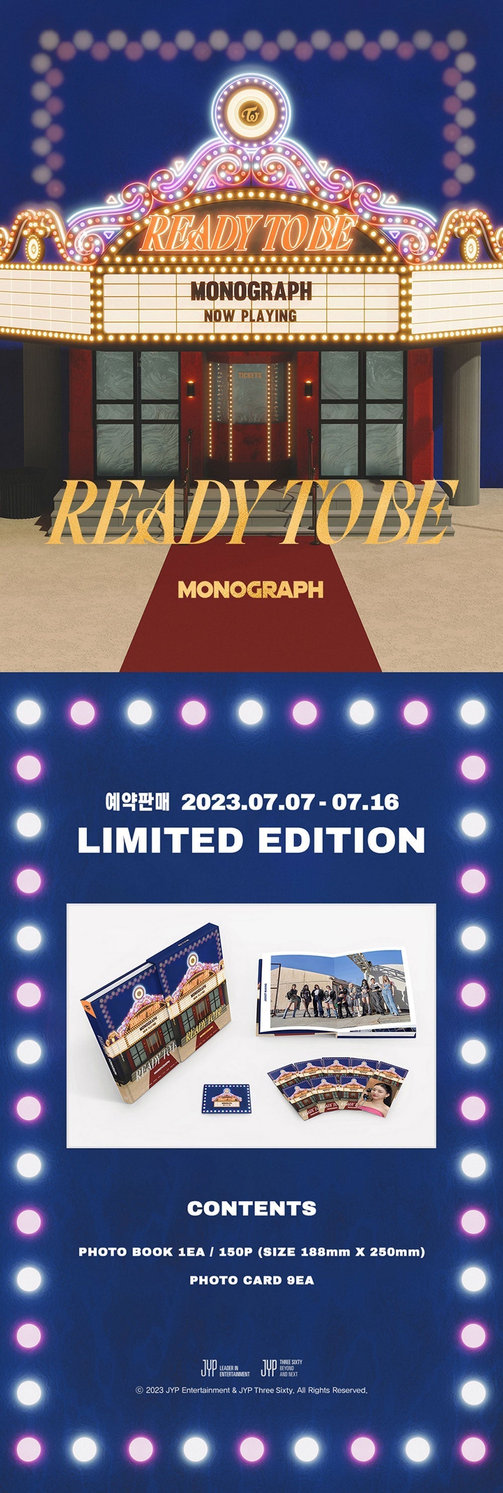 Twice Monograph Ready To Be Photo Book (Limited Edition)