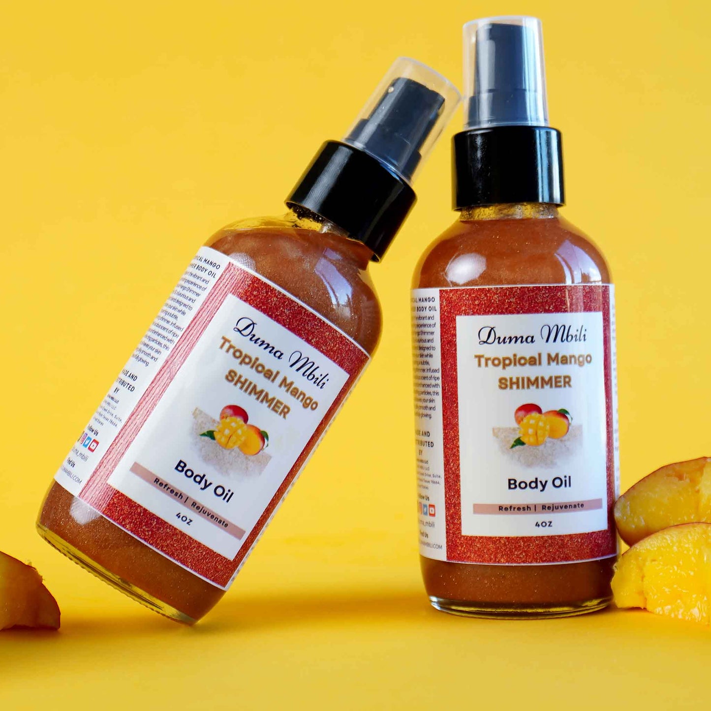 Tropical Mango Shimmer Body Oil