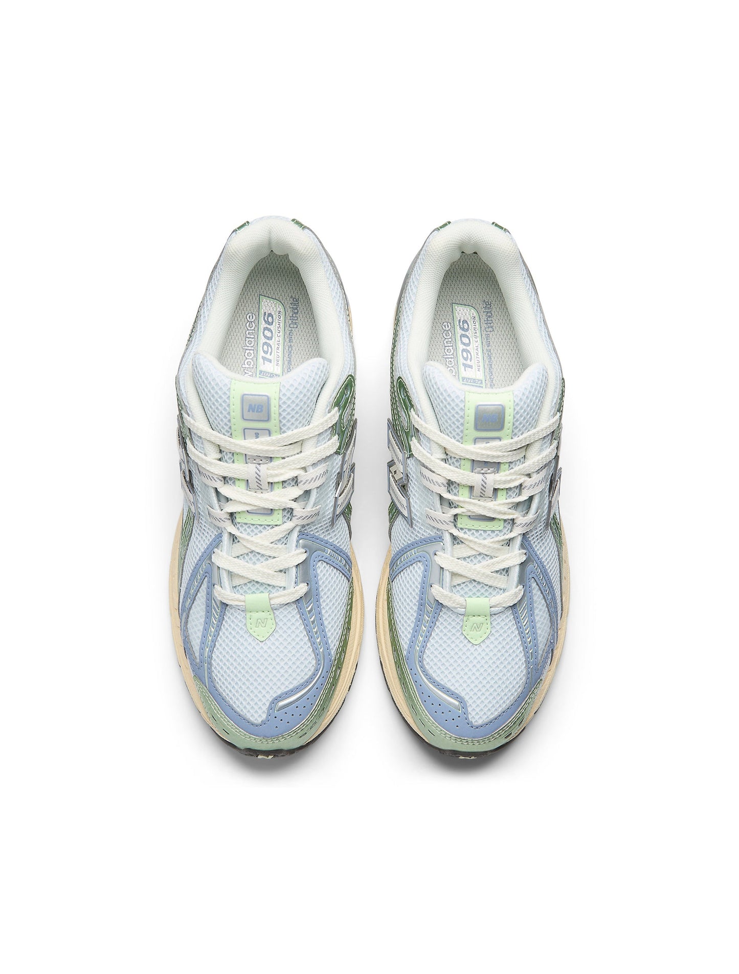 New Balance Womens 1906 Sneakers - Metallic Green