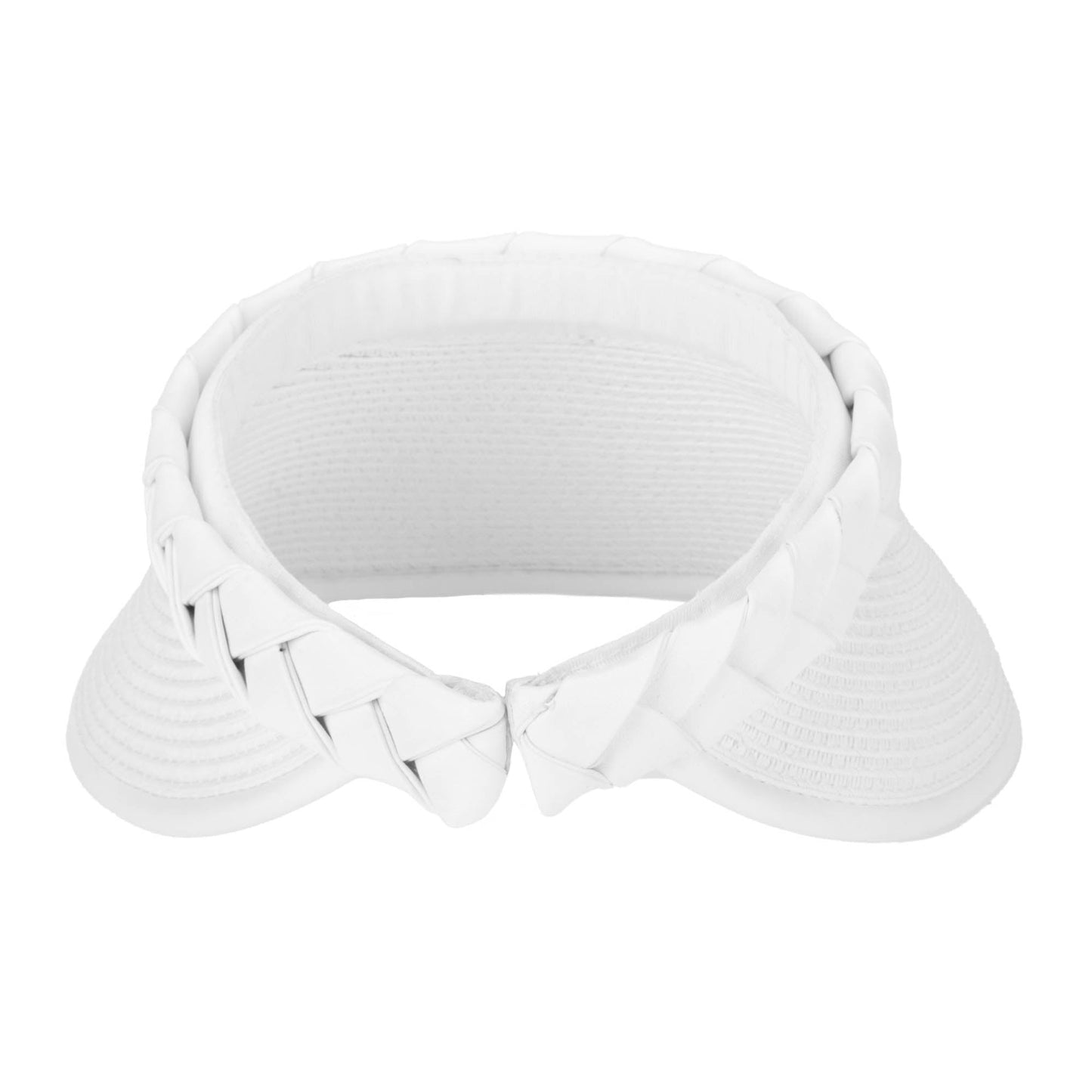 Looker Visor - Women's Ultrabraid Visor with Faux Braided Band