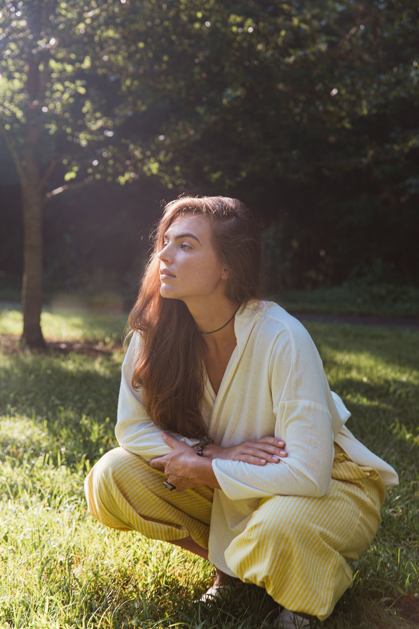 Zero-Waste Silk Uno Wrap Blouse