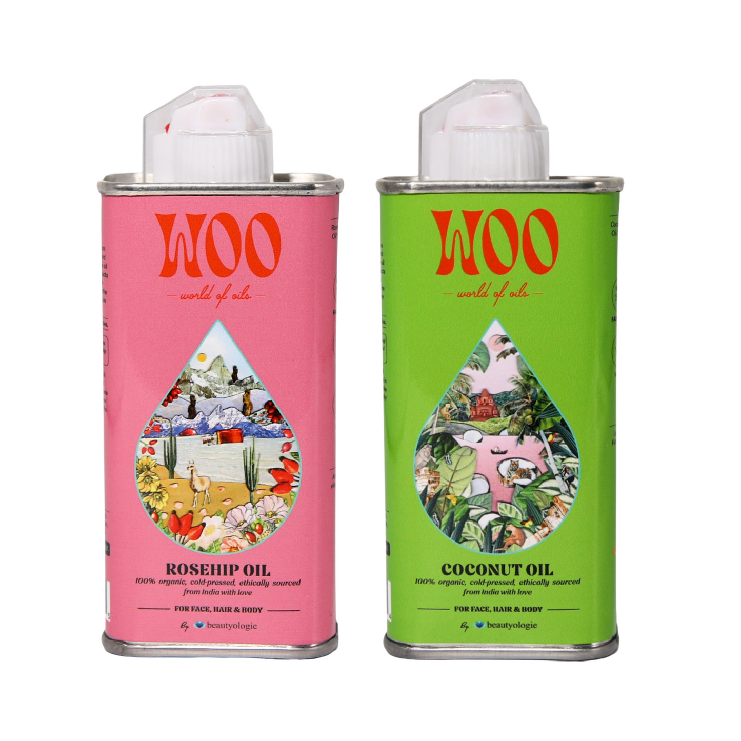 Bundle of 2 Oils, 100% Organic