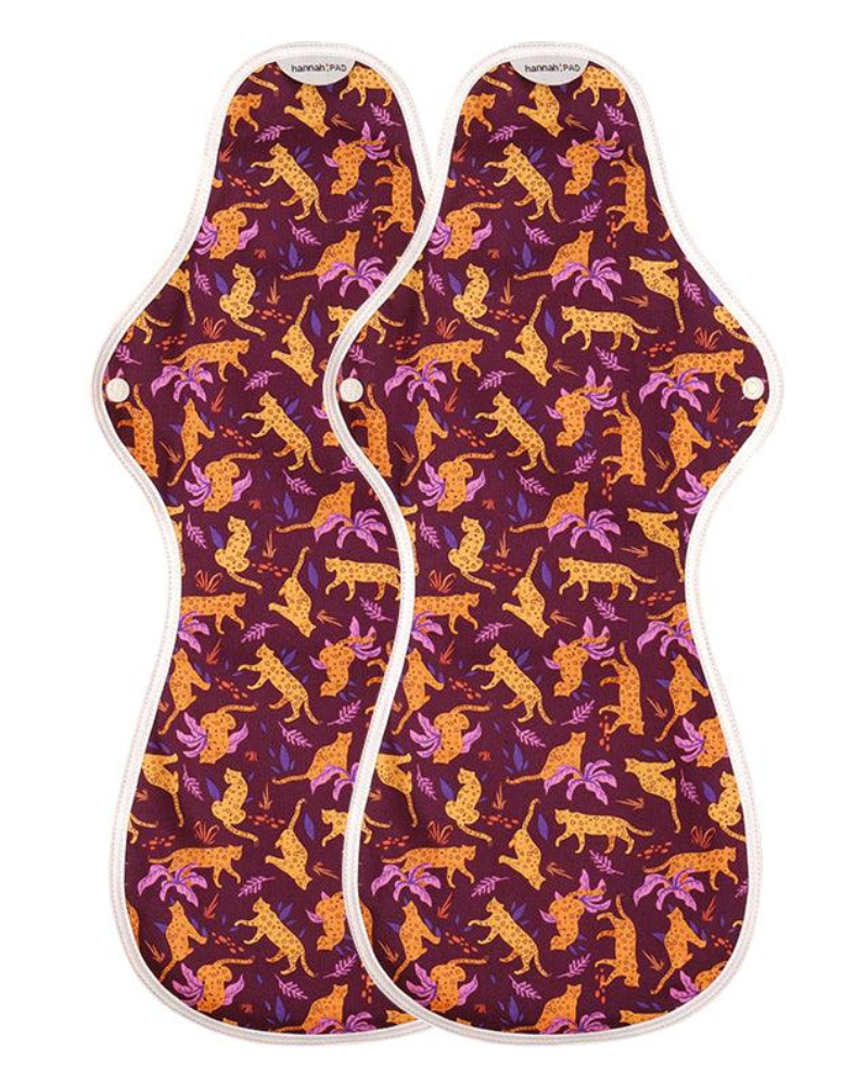 Organic Reusable Cotton Period Pads - 2 Super Ultra Pads