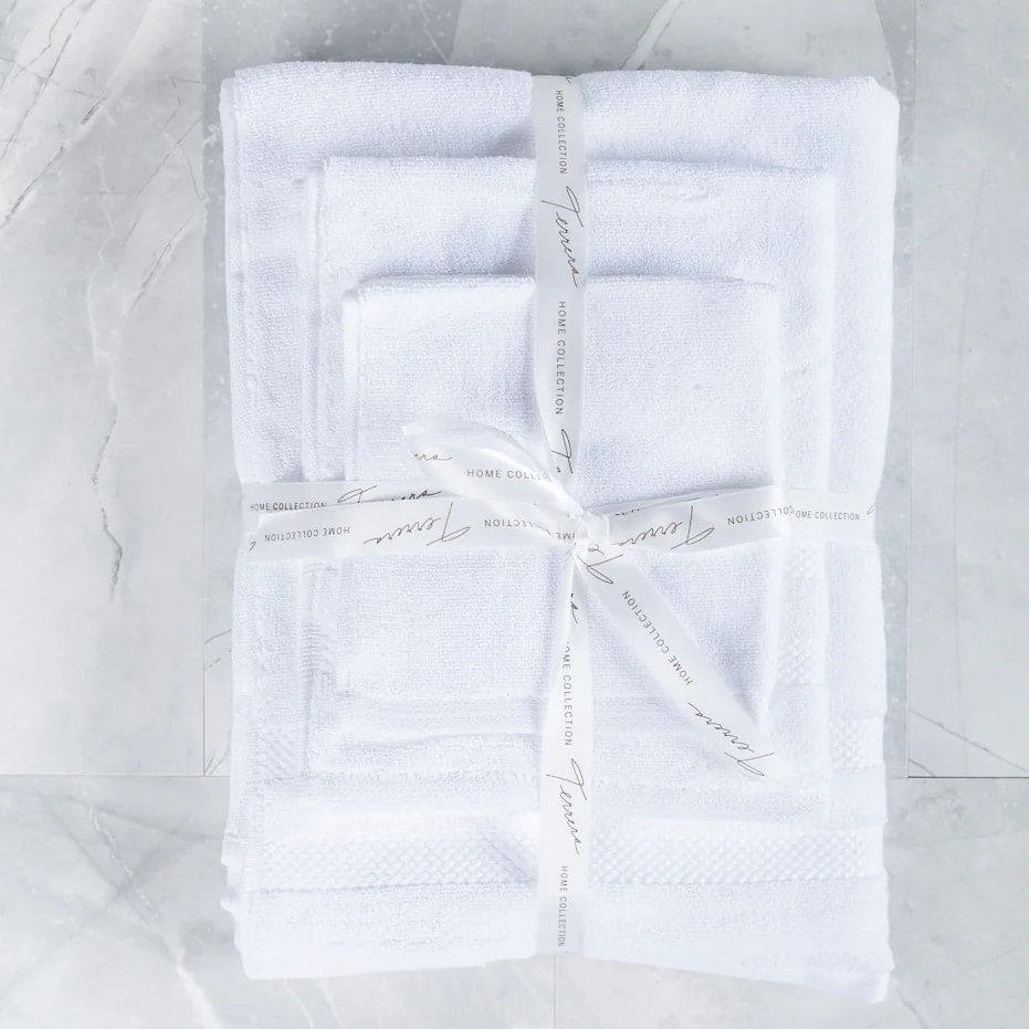 Bamboo Towels - 3-pcs Set - bamboo-cotton blend