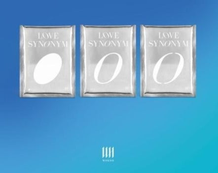 Wonho 1st Mini Album - Love Synonym #1. Right For Me