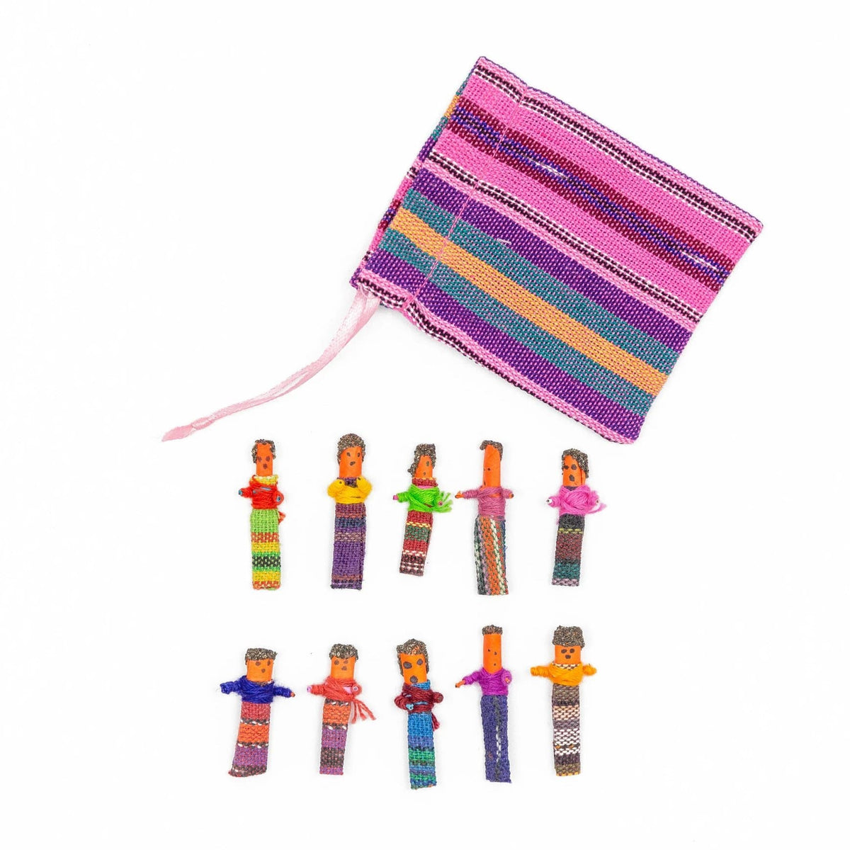 Small Guatemalan Worry Dolls