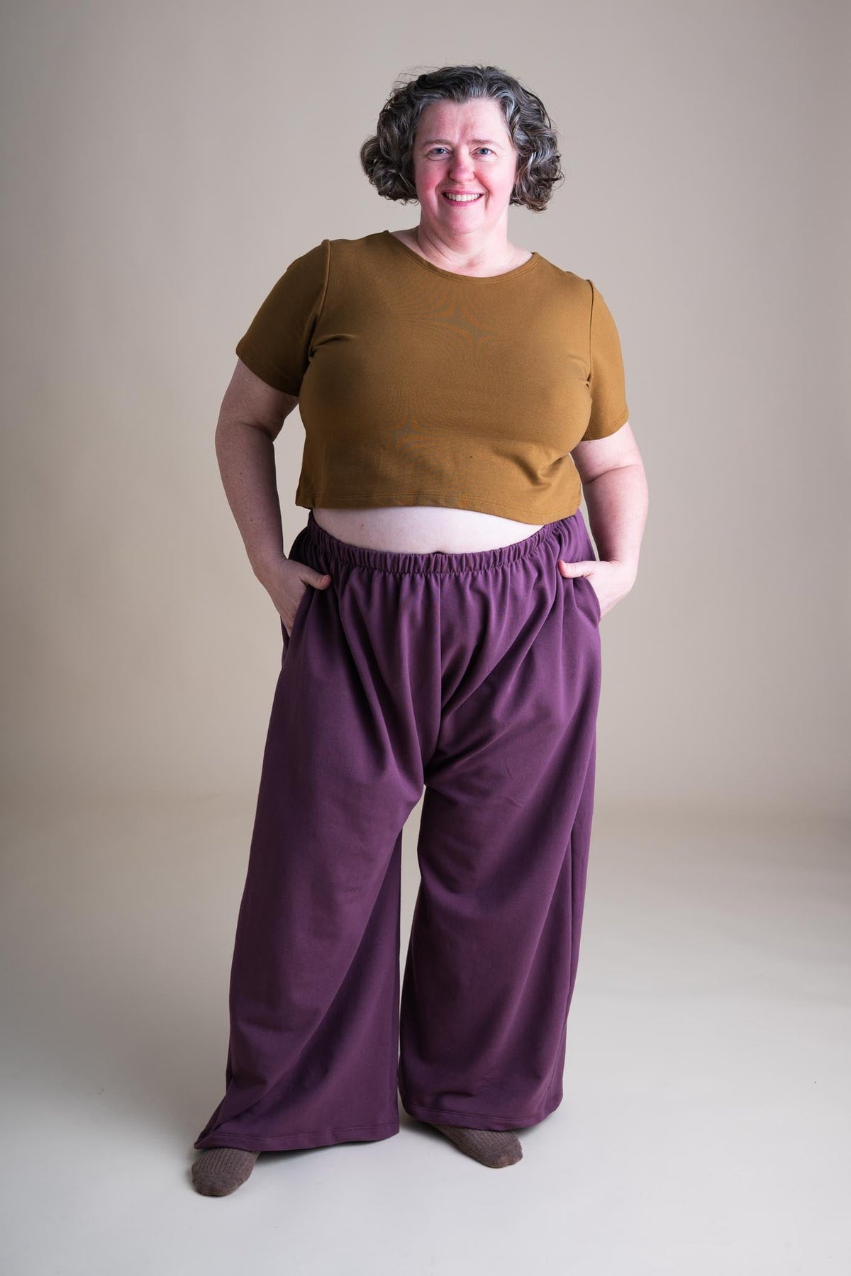 Zinat Pant (Updated) in Plum