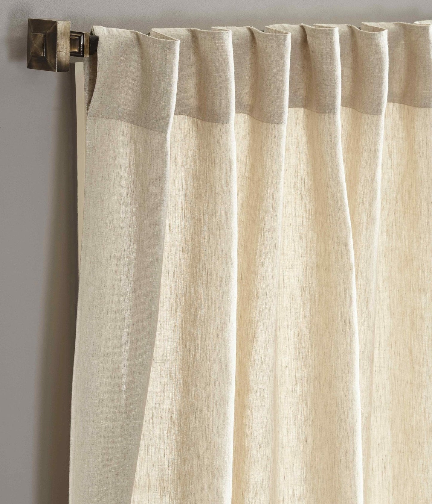 Hampton European Linen Drapes