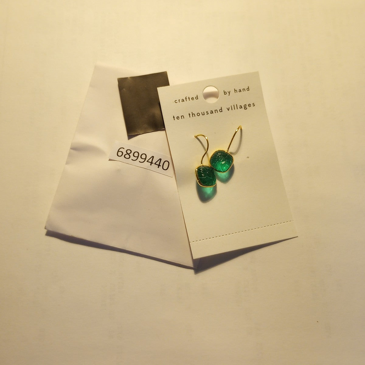 Lalita Blue Daisy Dangle Earrings