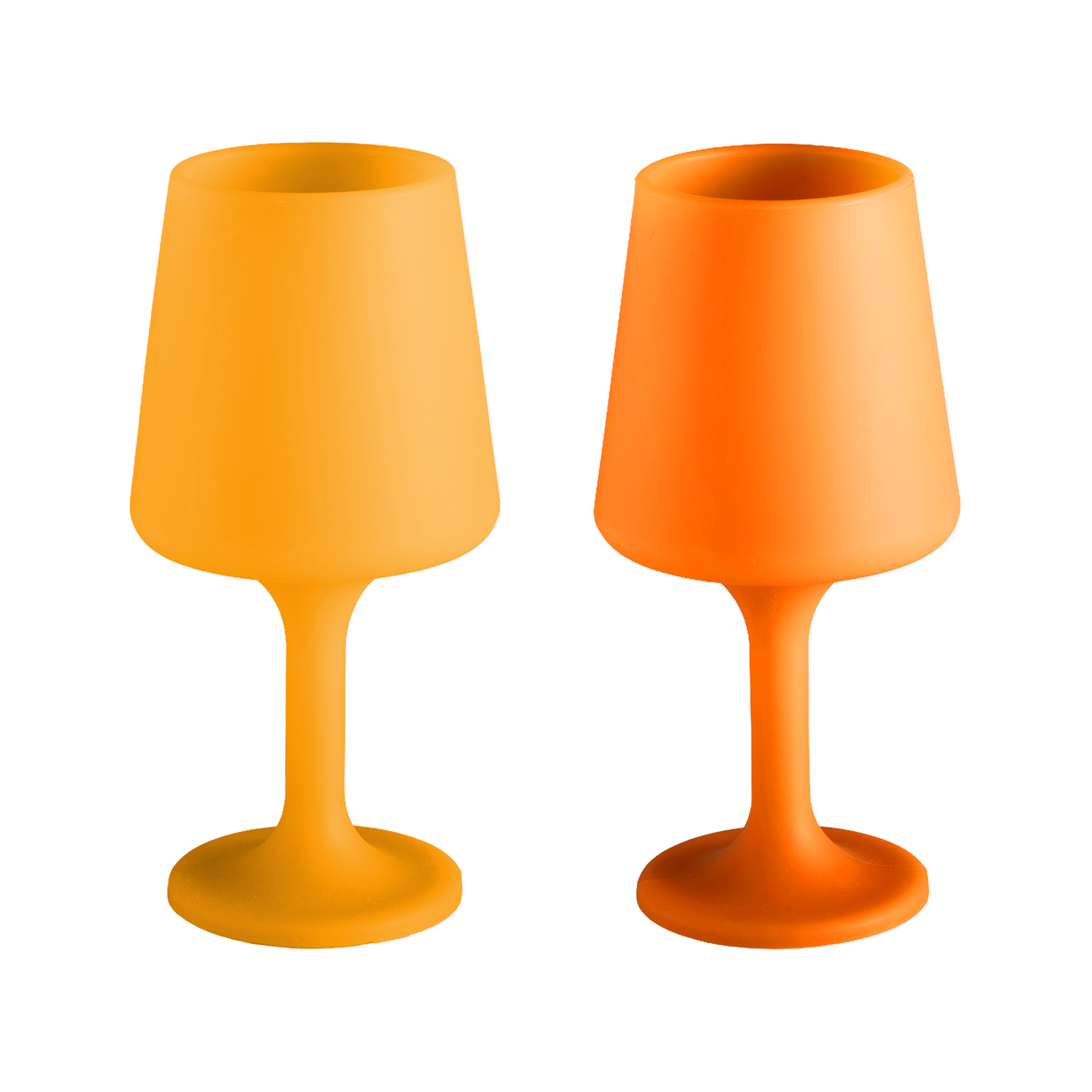 buttermilk + cantaloupe | swepp | silicone unbreakable wine glasses