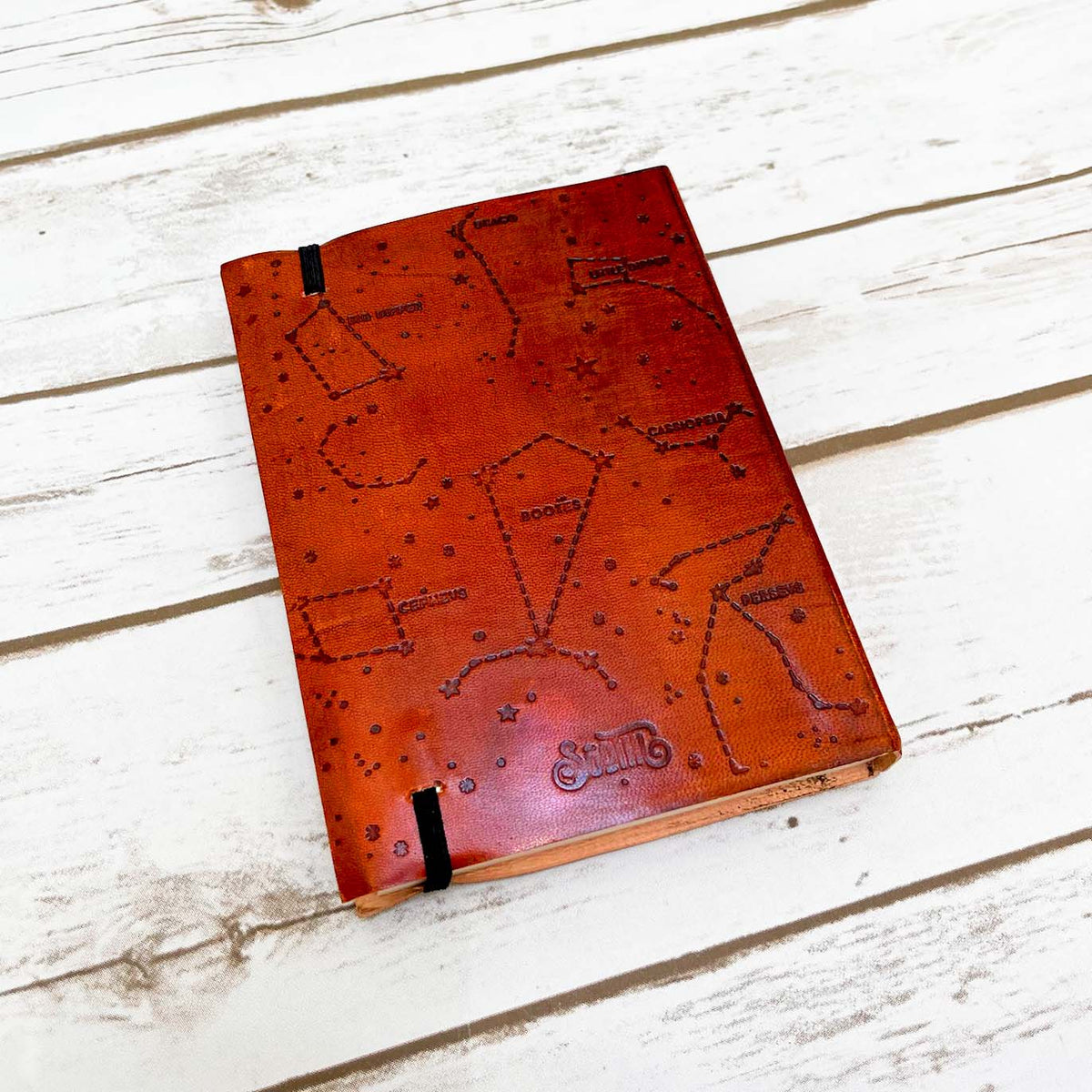 Newborn Baby Leather Journal