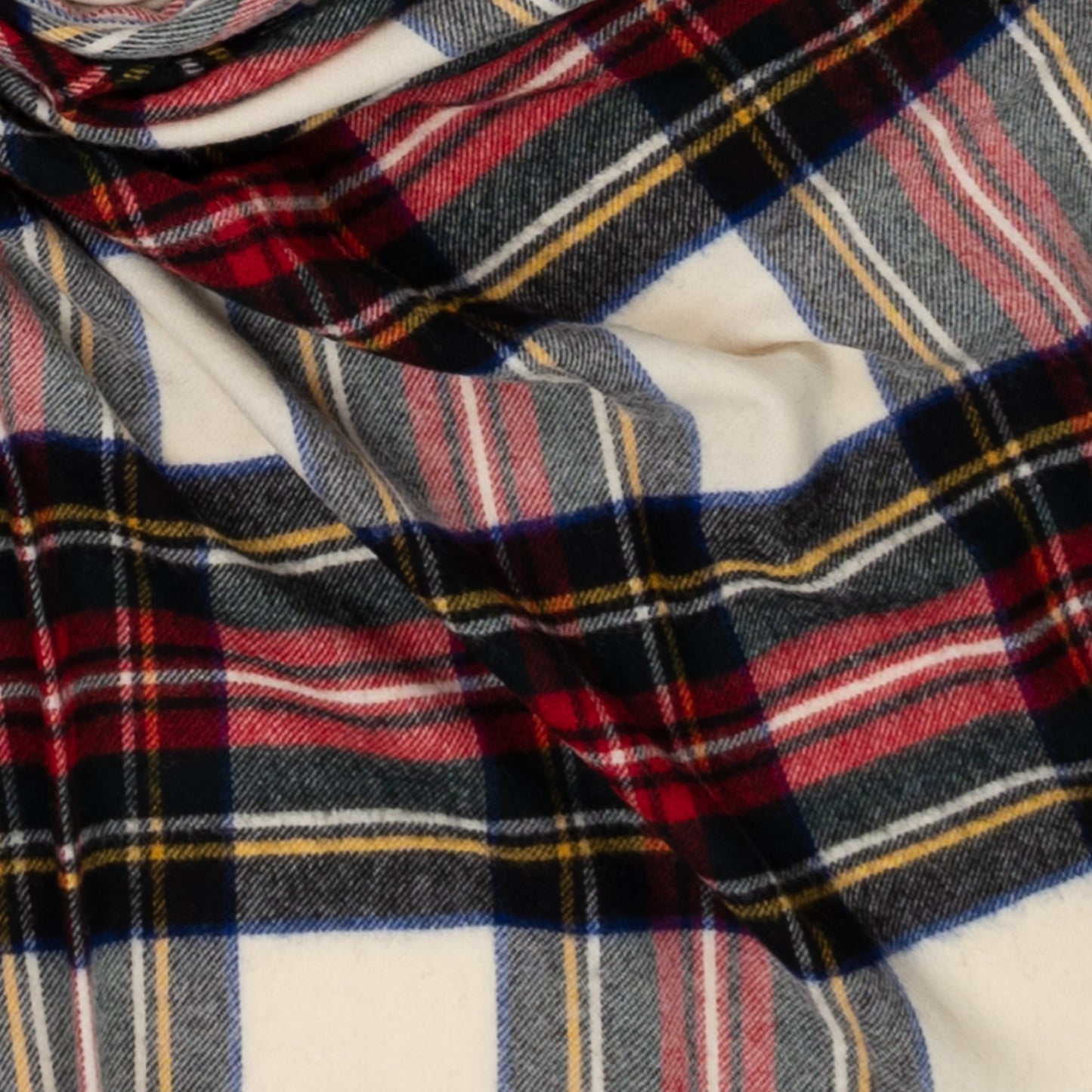 Highland Tweeds Shetland Lambswool Throw (Dress Stewart)