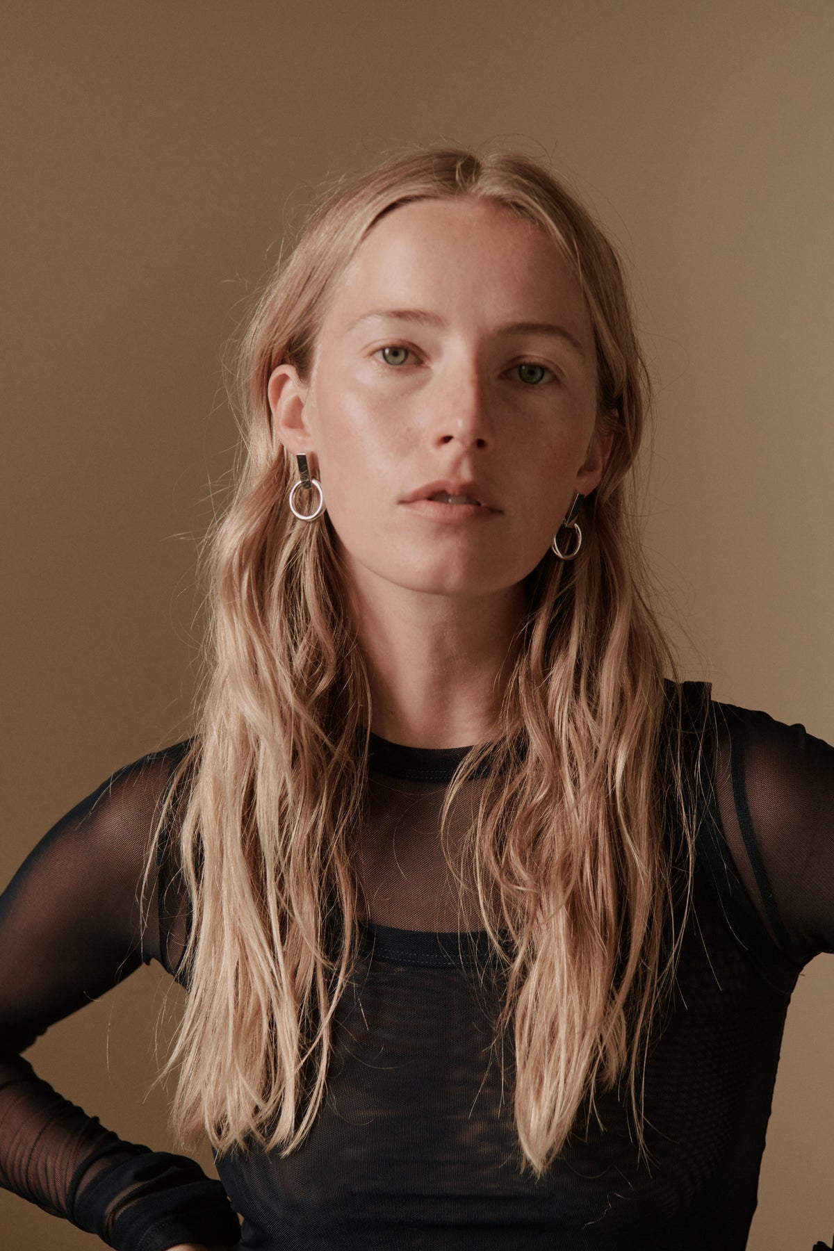 Sami Bar & Loop Earrings