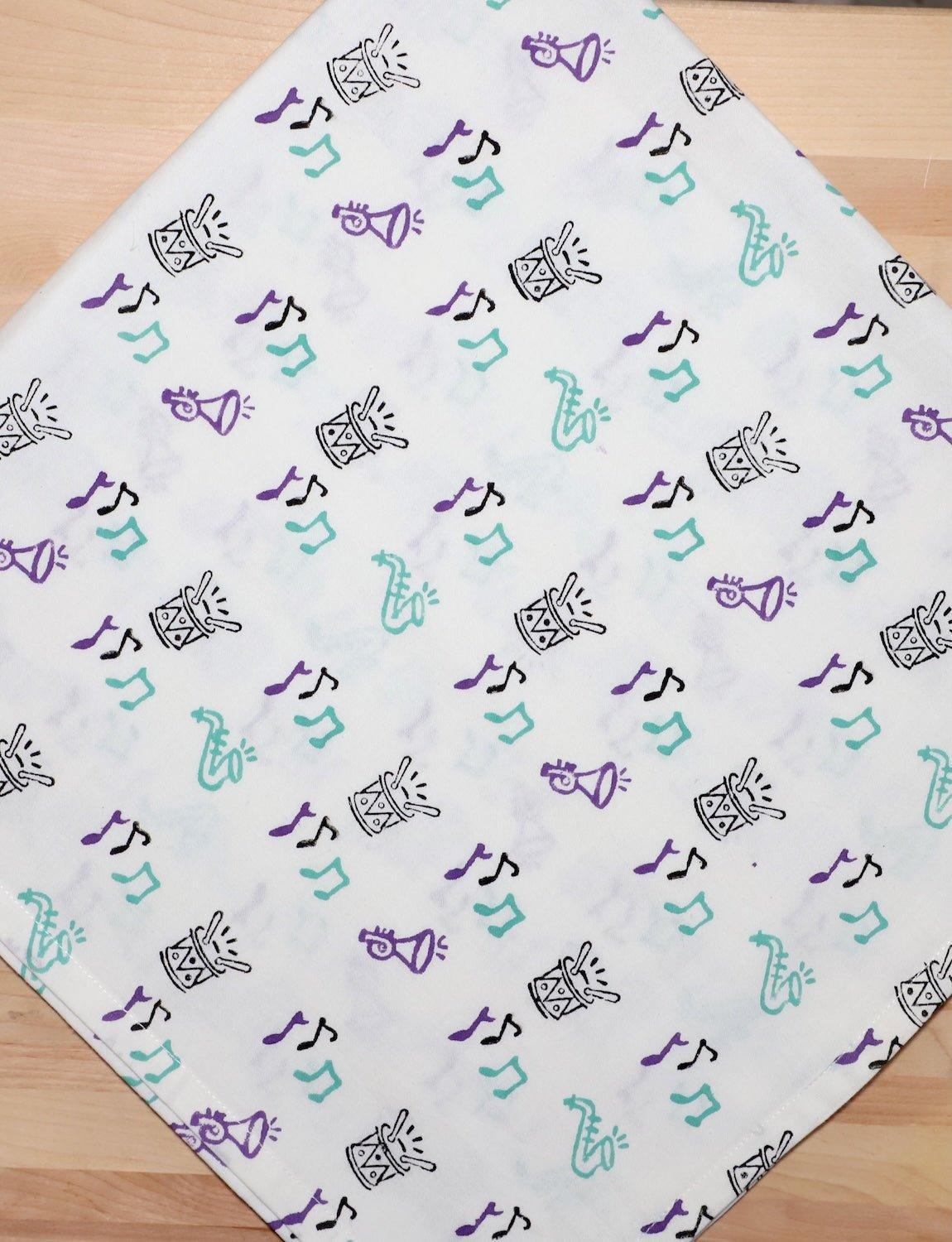 S/2 Second Line Cotton Tea Towel