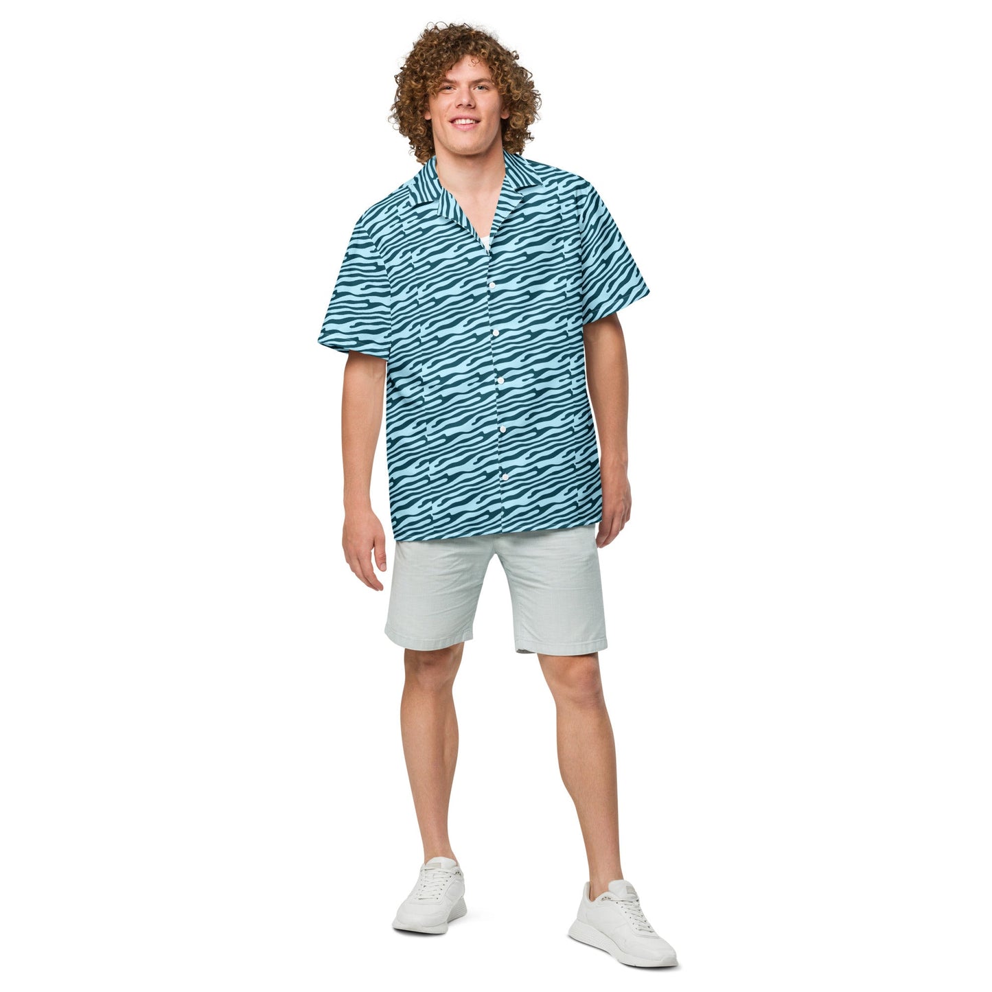 Steady Tide Button Down Hawaiian Shirt