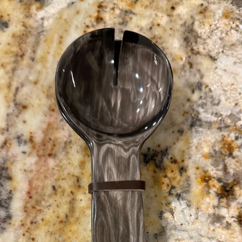 Ankole Horn Salad Serving Set