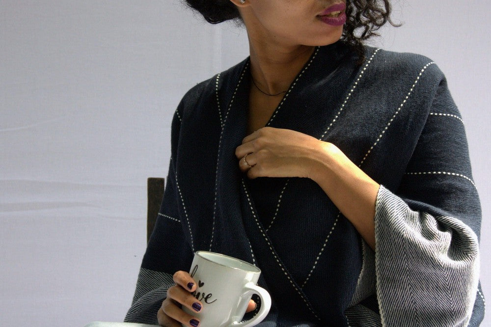 Anna Handwoven Ethiopian Cotton Jacket