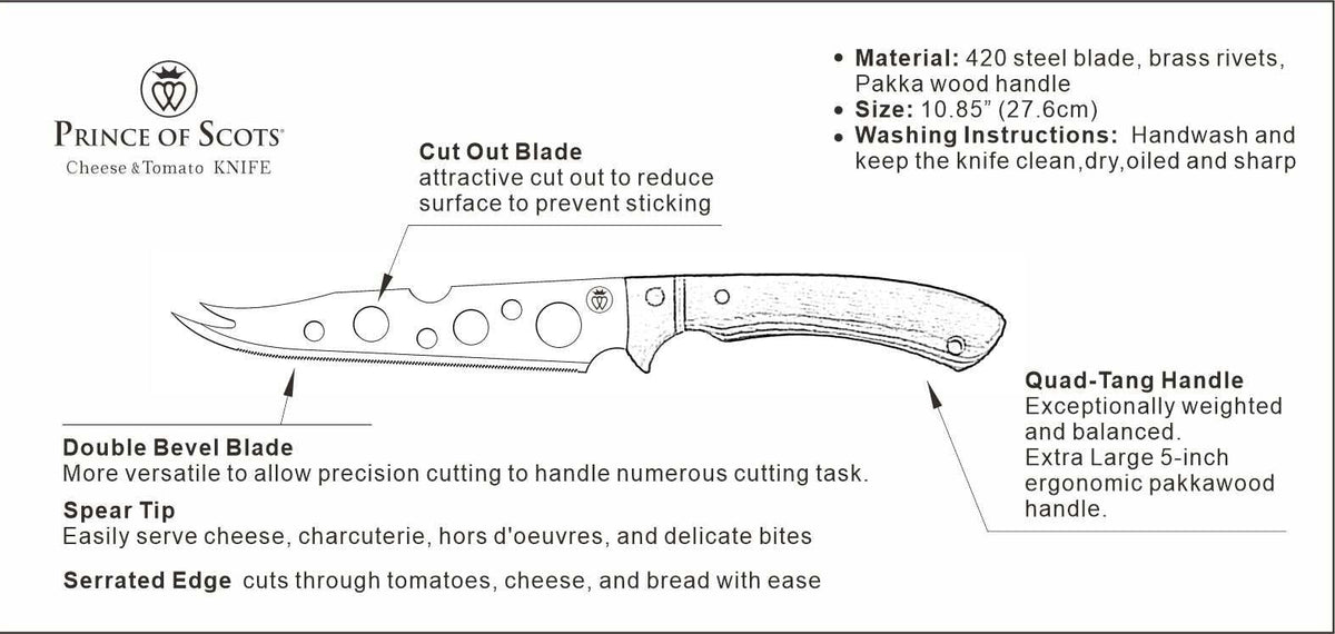 Cheese-Tomato Knife