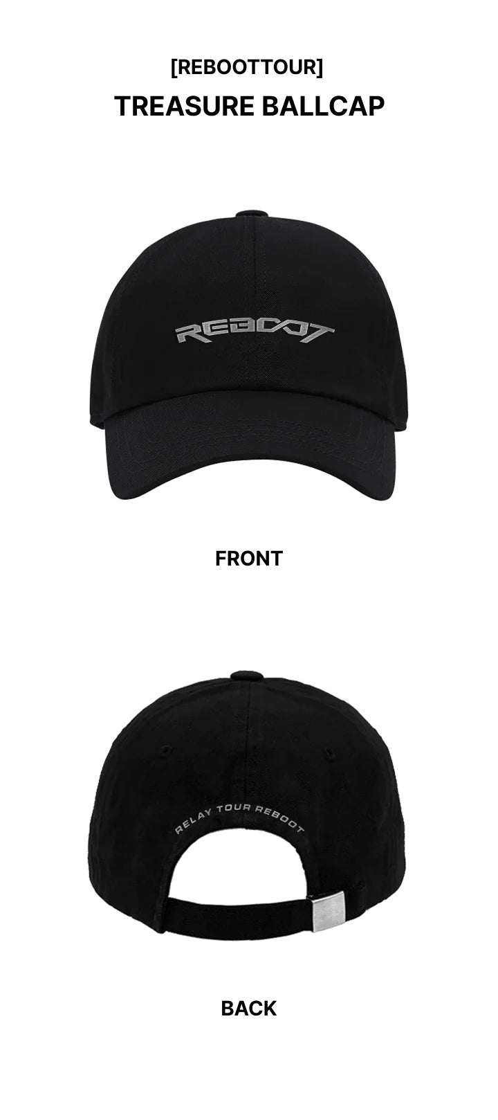 Treasure - Reboot 2024 Treasure Relay Tour Official MD Treasure Ballcap