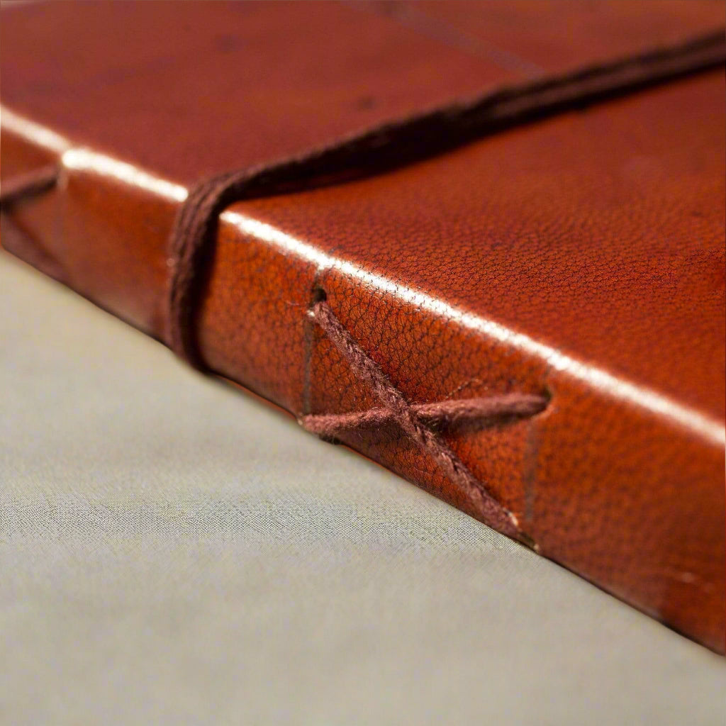"Not All Storms" Leather Journal