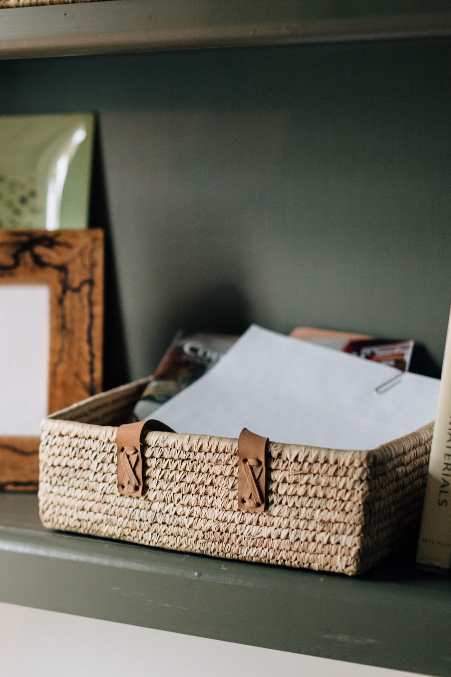 Square Handled Basket
