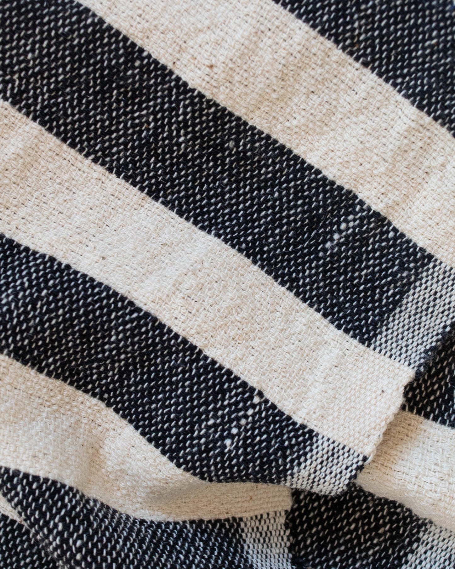 Black Stripe Towel