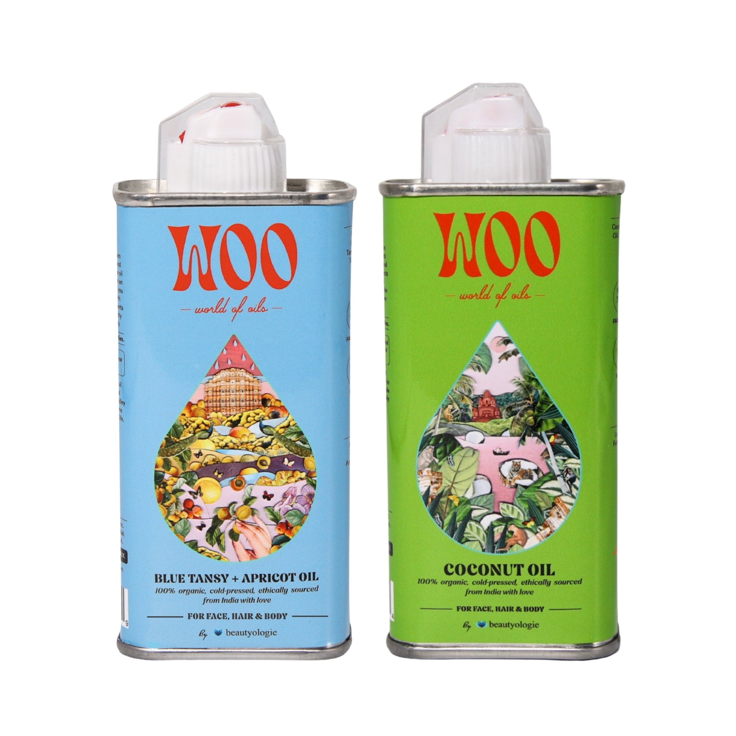 Bundle of 2 Oils, 100% Organic