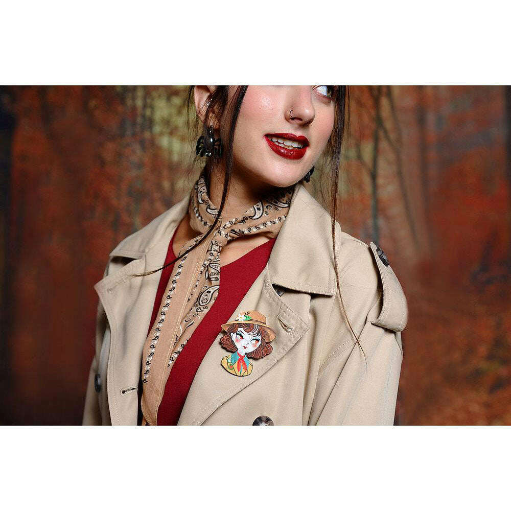 Boo Scout Brooch by Laliblue | PRE-ORDER SHIPS IN 2-3 WEEKS