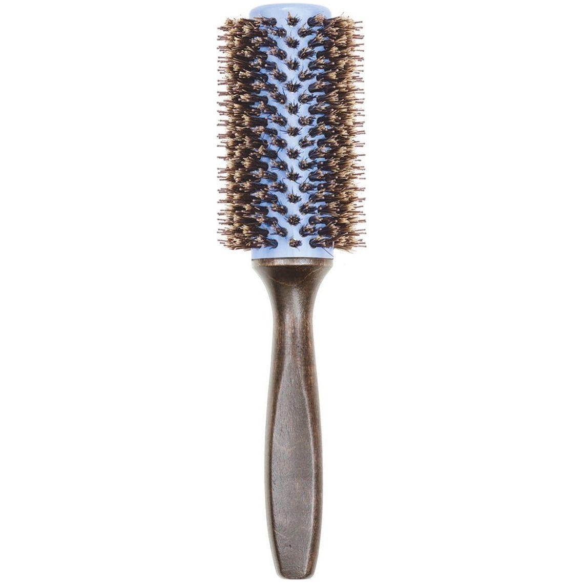 Maxx Wood and Ceramic Round Hair Brush